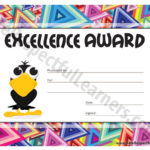 Classroom Awards - Bright Shapes - Crow - Safe Respectful Learners