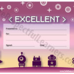 Classroom awards - Robots - Printables