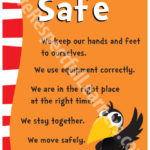 Suess-style poster - Safe Respectful Learners